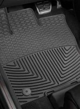 WeatherTech All Weather Floor Mats Black Front                                     - W350 - Image 2