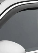 WeatherTech Side Window Deflector Front Dark Tint                                     - 80578 - Image 2