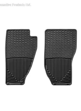 WeatherTech All Weather Floor Mats Black Front                                     - W10 - Image 2