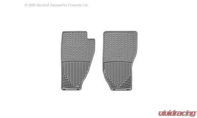 WeatherTech All Weather Floor Mats Gray Front - W10GR