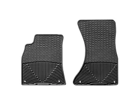 WeatherTech All Weather Floor Mats Black Front