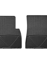WeatherTech All Weather Floor Mats Black Front                                     - W124 - Image 2