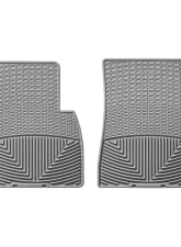 WeatherTech All Weather Floor Mats Gray Front                                     - W124GR - Image 2