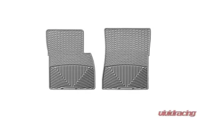 WeatherTech All Weather Floor Mats Gray Front - W124GR