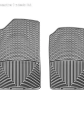 WeatherTech All Weather Floor Mats Gray Front                                     - W14GR - Image 2