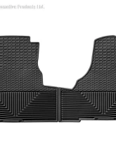 WeatherTech All Weather Floor Mats Black Front                                     - W16 - Image 2