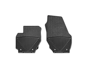 WeatherTech All Weather Floor Mats Black Front