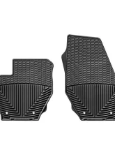 WeatherTech All Weather Floor Mats Black Front                                     - W169 - Image 2