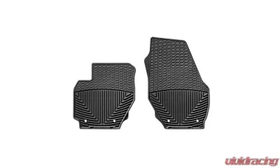 WeatherTech All Weather Floor Mats Black Front - W169