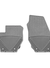WeatherTech All Weather Floor Mats Gray Front                                     - W169GR - Image 2