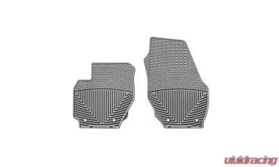 WeatherTech All Weather Floor Mats Gray Front - W169GR