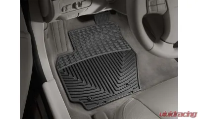 WeatherTech All Weather Floor Mats Black Front - W169
