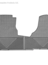 WeatherTech All Weather Floor Mats Gray Front                                     - W16GR - Image 2