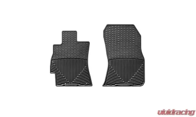 WeatherTech All Weather Floor Mats Black Front - W172