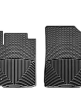 WeatherTech All Weather Floor Mats Black Front                                     - W174 - Image 2