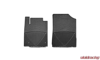 WeatherTech All Weather Floor Mats Black Front - W174