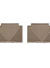 WeatherTech All Weather Floor Mats Tan Rear                                     - W185TN - Image 2