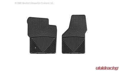 WeatherTech All Weather Floor Mats Black Front - W19