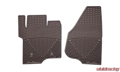 WeatherTech All Weather Floor Mats Cocoa Front - W203CO