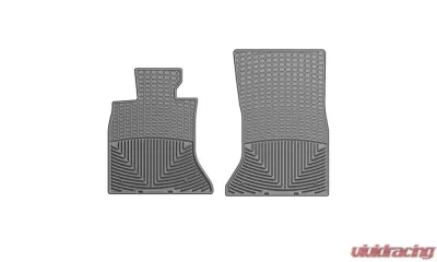 WeatherTech All Weather Floor Mats Gray Front - W204GR