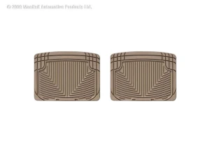WeatherTech All Weather Floor Mats Tan Rear - W20TN - Image 4