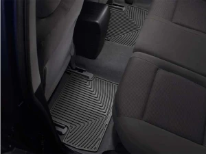 WeatherTech All Weather Floor Mats Black Rear - W50 - Image 5