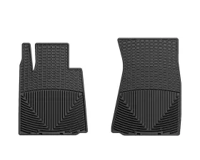 WeatherTech All Weather Floor Mats Black Front