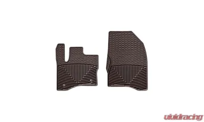 WeatherTech All Weather Floor Mats Cocoa Front Ford Taurus 2011-2019 | Lincoln MKS 2011-2016 - W238CO