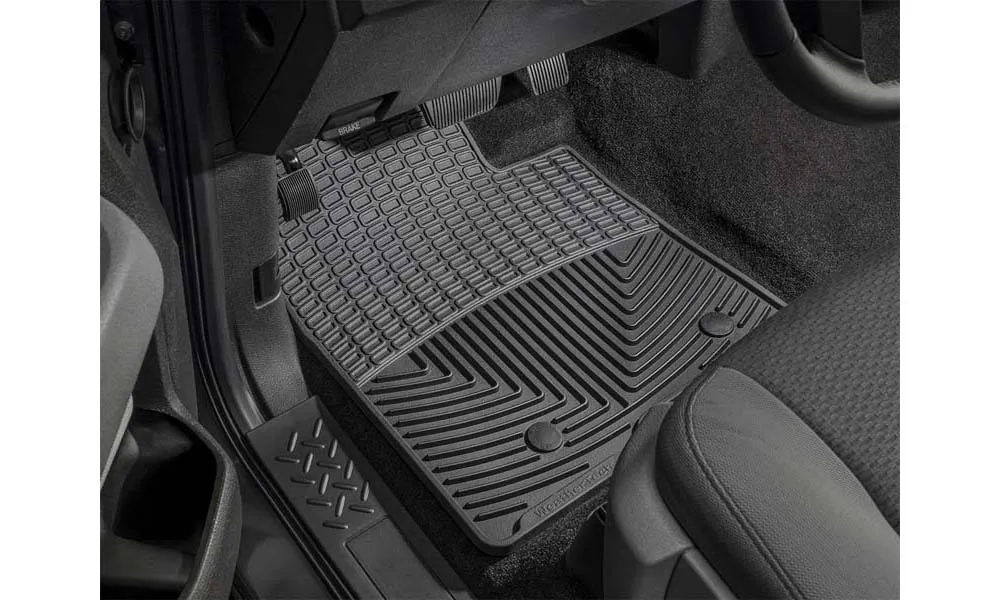 WeatherTech All Weather Floor Mats Black Front - W46