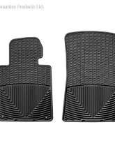 WeatherTech All Weather Floor Mats Black Front                                     - W24 - Image 2