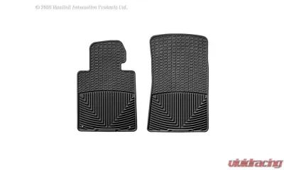 WeatherTech All Weather Floor Mats Black Front - W24