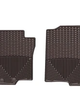 WeatherTech All Weather Floor Mats Front Fits Vehicles w/2 Retention Posts On The Drivers Side Cocoa                                     - W241CO - Image 2