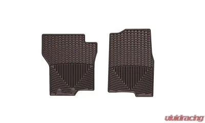 WeatherTech All Weather Floor Mats Front Fits Vehicles w/2 Retention Posts On The Drivers Side Cocoa - W241CO