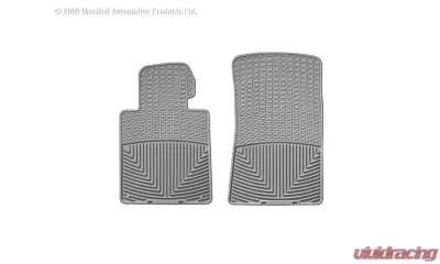 WeatherTech All Weather Floor Mats Gray Front - W24GR