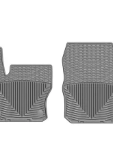 WeatherTech All Weather Floor Mats Gray Front                                     - W254GR - Image 2