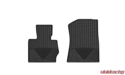 WeatherTech All Weather Floor Mats Black Front BMW X3 | BMW X4 2011-2018 - W258