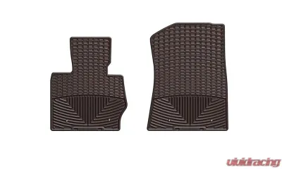 WeatherTech All Weather Floor Mats Cocoa Front BMW X3 | BMW X4 2011-2018 - W258CO