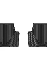 WeatherTech All Weather Floor Mats Black Rear BMW X3 | BMW X4 2011-2018                                     - W259 - Image 2