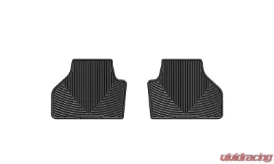 WeatherTech All Weather Floor Mats Black Rear BMW X3 | BMW X4 2011-2018 - W259
