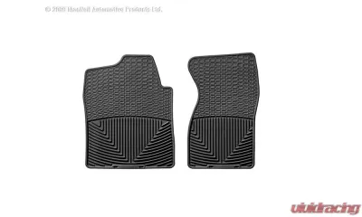 WeatherTech All Weather Floor Mats Black Front Chevrolet | GMC - W26