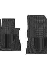 WeatherTech All Weather Floor Mats Black Front                                     - W262 - Image 2