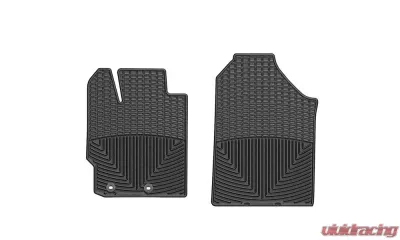 WeatherTech All Weather Floor Mats Black Front - W263