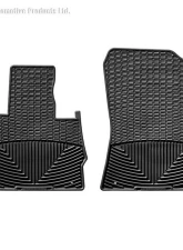 WeatherTech All Weather Floor Mats Black Front BMW X5 2000-2006                                     - W27 - Image 2
