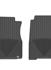 WeatherTech All Weather Floor Mats Black Front                                     - W270 - Image 2