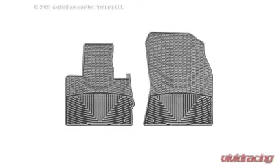 WeatherTech All Weather Floor Mats Gray Front BMW X5 2000-2006 - W27GR