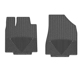 WeatherTech All Weather Floor Mats Black Front