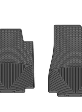 WeatherTech All Weather Floor Mats Black Front                                     - W298 - Image 2