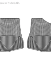 WeatherTech All Weather Floor Mats Gray Front                                     - W29GR - Image 2