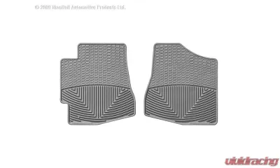 WeatherTech All Weather Floor Mats Gray Front - W29GR