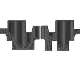 WeatherTech All Weather Floor Mats Black Rear